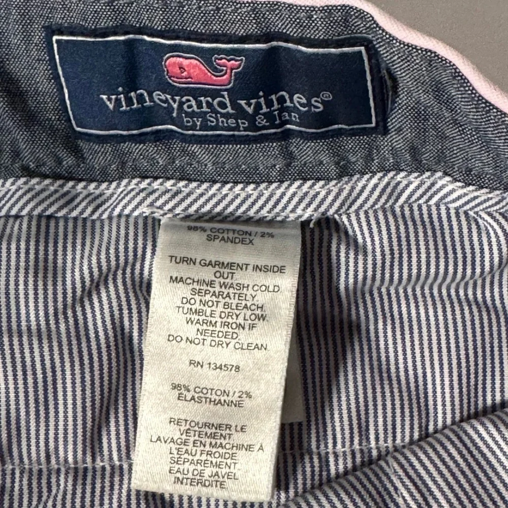 Vineyard Vines Breaker Short Men's‎ Pink Performance Chino No Size Tag